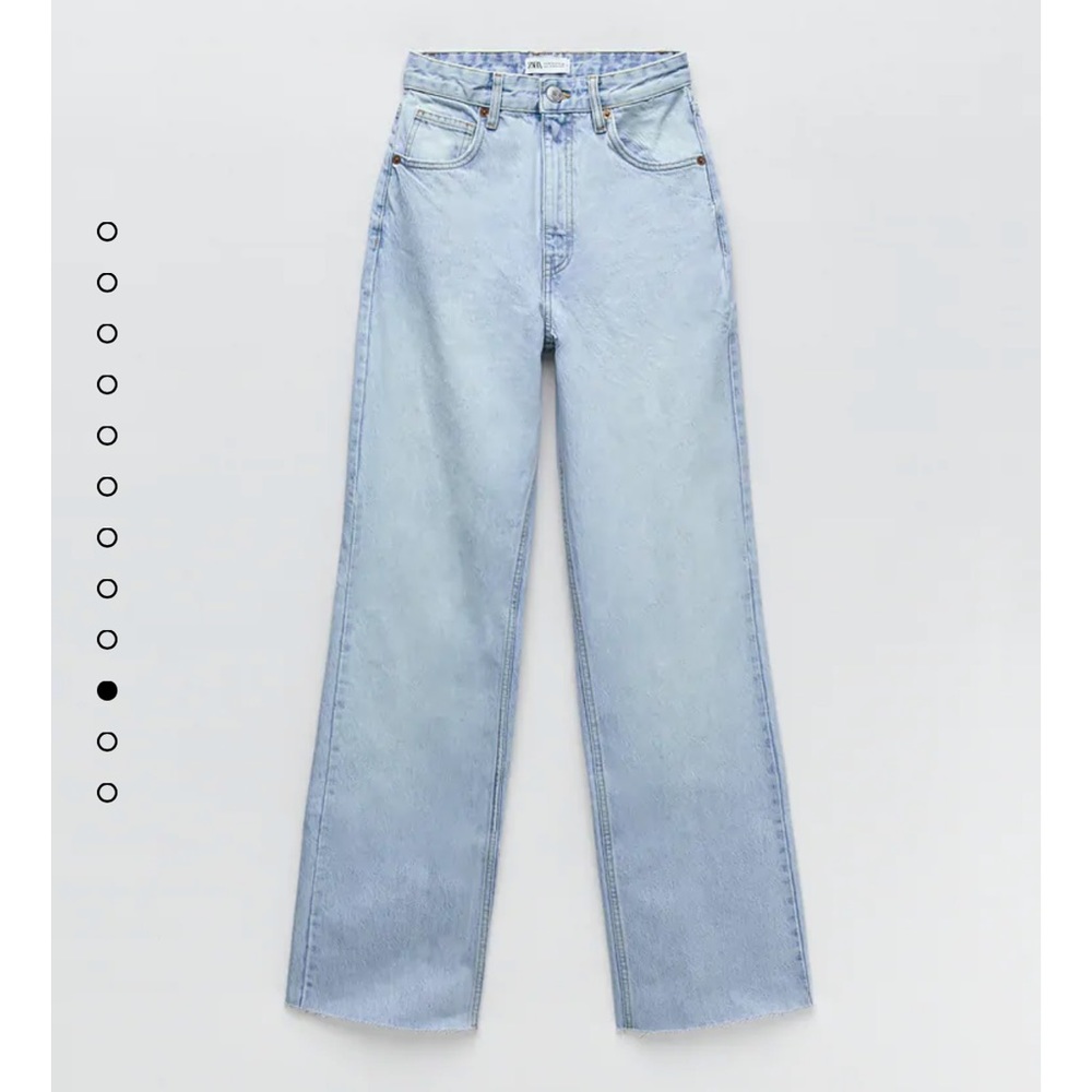 Zara wide leg jeans